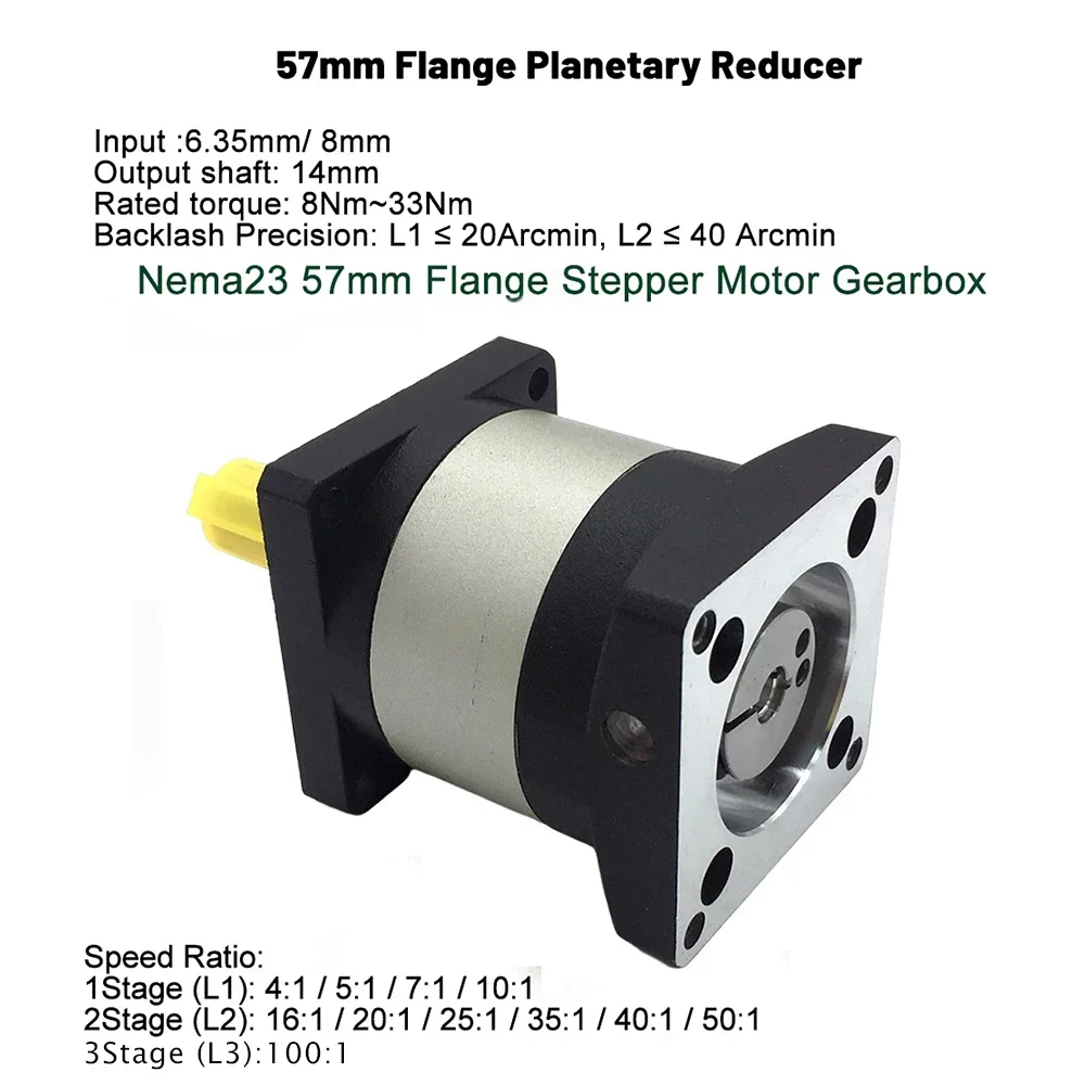 Planetary Gearbox 57 Motor TB6 - đánh giá và giá Nema 23 Closed Loop Stepper Motor Driver Kit