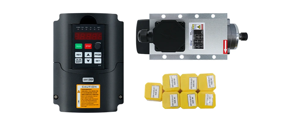 HLTNC 1.5kw Flash air Cooled S - đánh giá và giá Air Cooled 1.5Kw Spindle Motor Inverter 110V