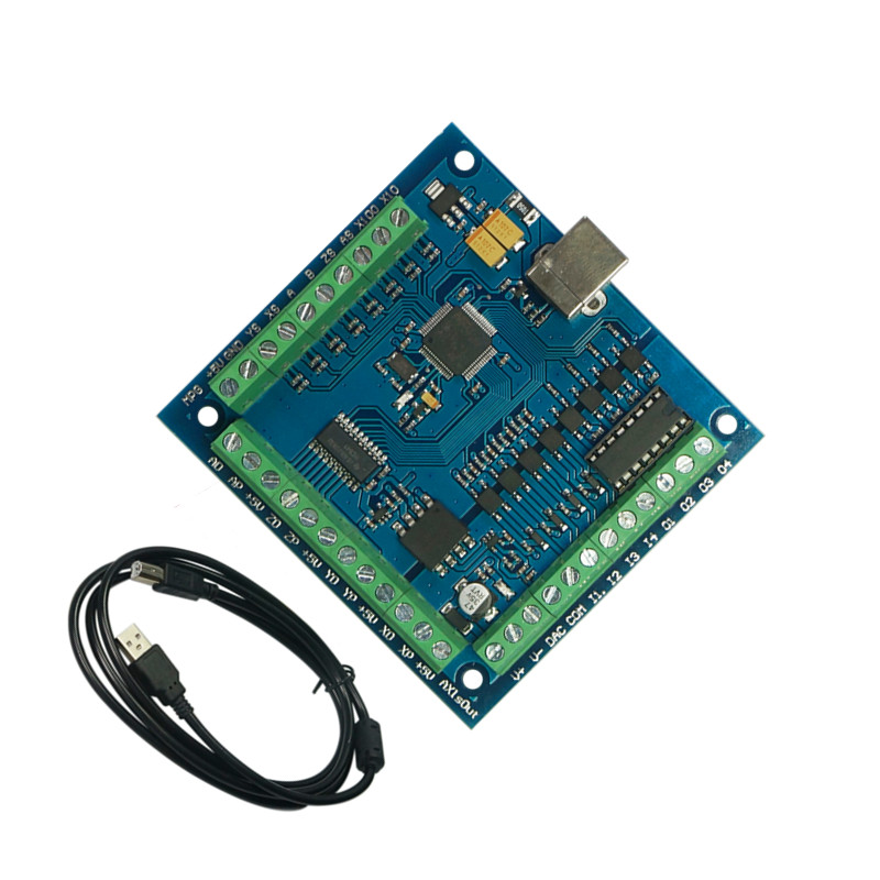 CNC Motion Controller Card MAC - đánh giá và giá Mach3 Usb Cnc Controller 4 Axis 100Khz
