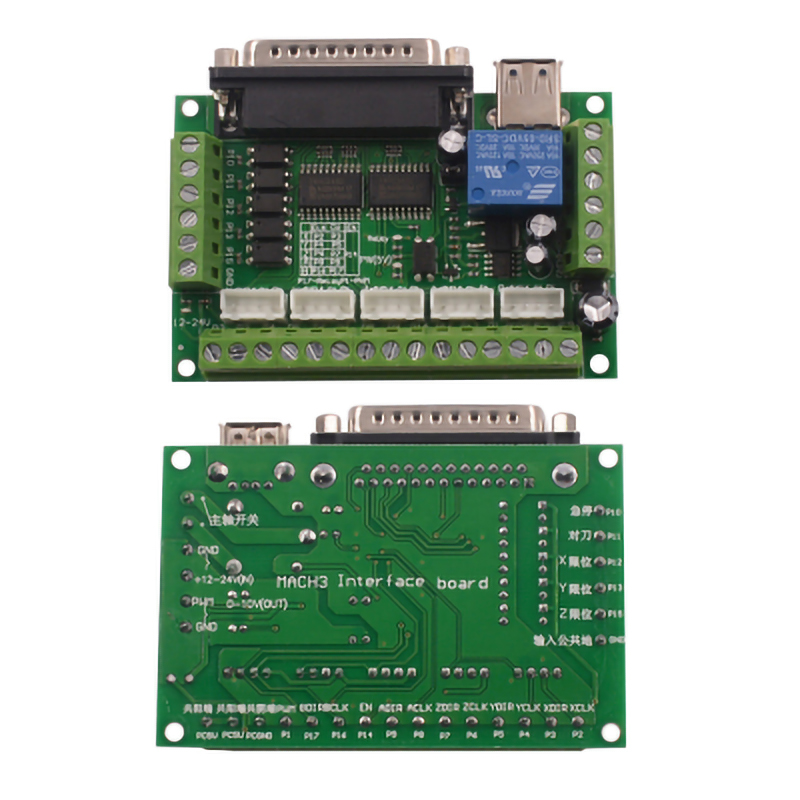 1Set 5 Axis CNC Interface Adap - đánh giá và giá 5 Axis Cnc Breakout Board Interface Mach3