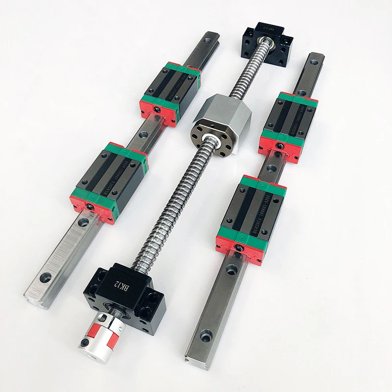 2 set HGR20 HGR15 Linear Guide - đánh giá và giá Hgr20 Linear Guide Rail Ballscrew Set
