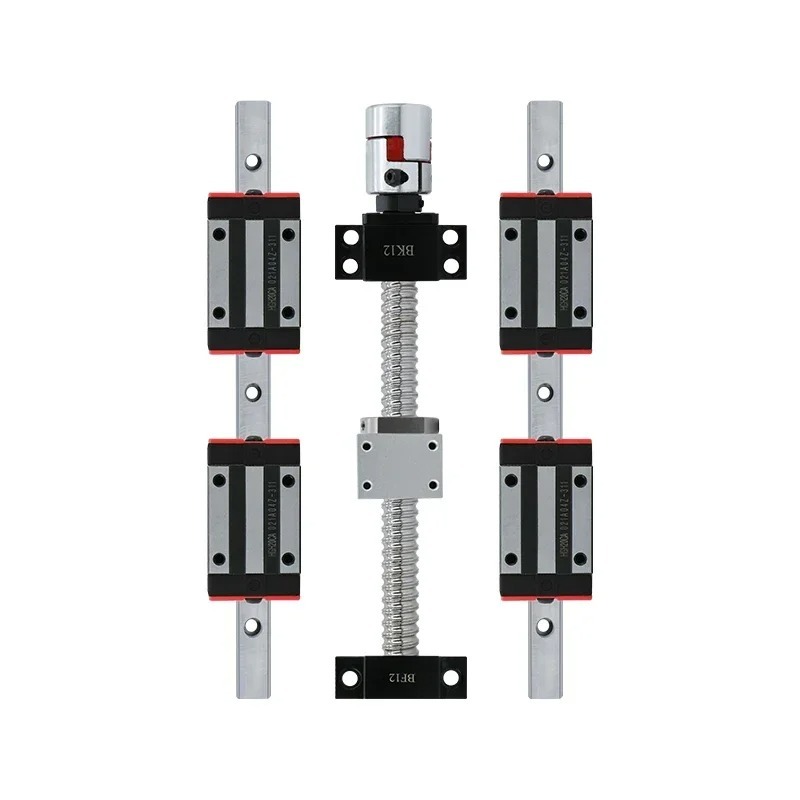 linear rails linear guides 2pc - đánh giá và giá Hgr20 Linear Guide Rail Ballscrew Set
