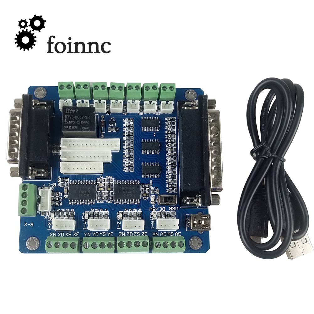 Mach3 5 Trục CNC Đột Phá Bộ Đi - đánh giá và giá 5 Axis Cnc Breakout Board Interface Mach3