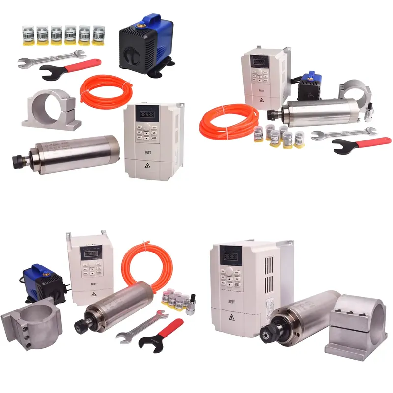 Gdz80 2.2kw Water Cooled Spind - đánh giá và giá 2.2Kw Water Cooled Spindle Kit Vfd
