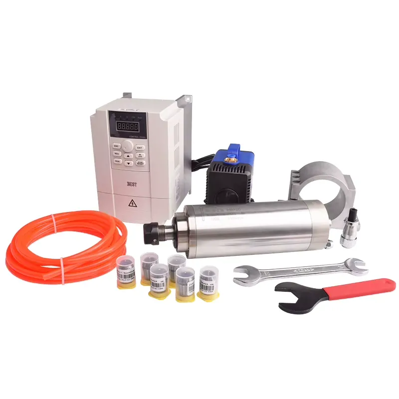 Gdz80 2.2kw Water Cooled Spind - đánh giá và giá 2.2Kw Water Cooled Spindle Kit Vfd