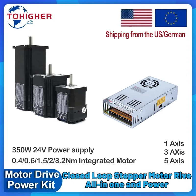 Nema17 Nema23 Stepper Motor Dr - đánh giá và giá Nema 23 Closed Loop Stepper Motor Driver Kit
