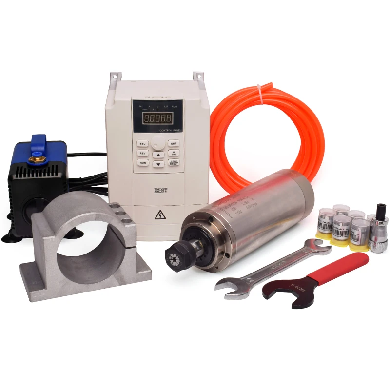 Cheap Price High Speed GDZ Spi - đánh giá và giá 2.2Kw Water Cooled Spindle Kit Vfd