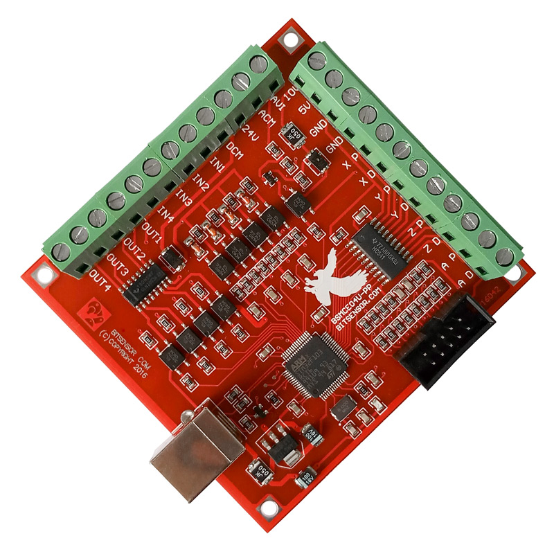 CNC USB MACH3 4AXIS Controller - đánh giá và giá Mach3 Usb Cnc Controller 4 Axis 100Khz