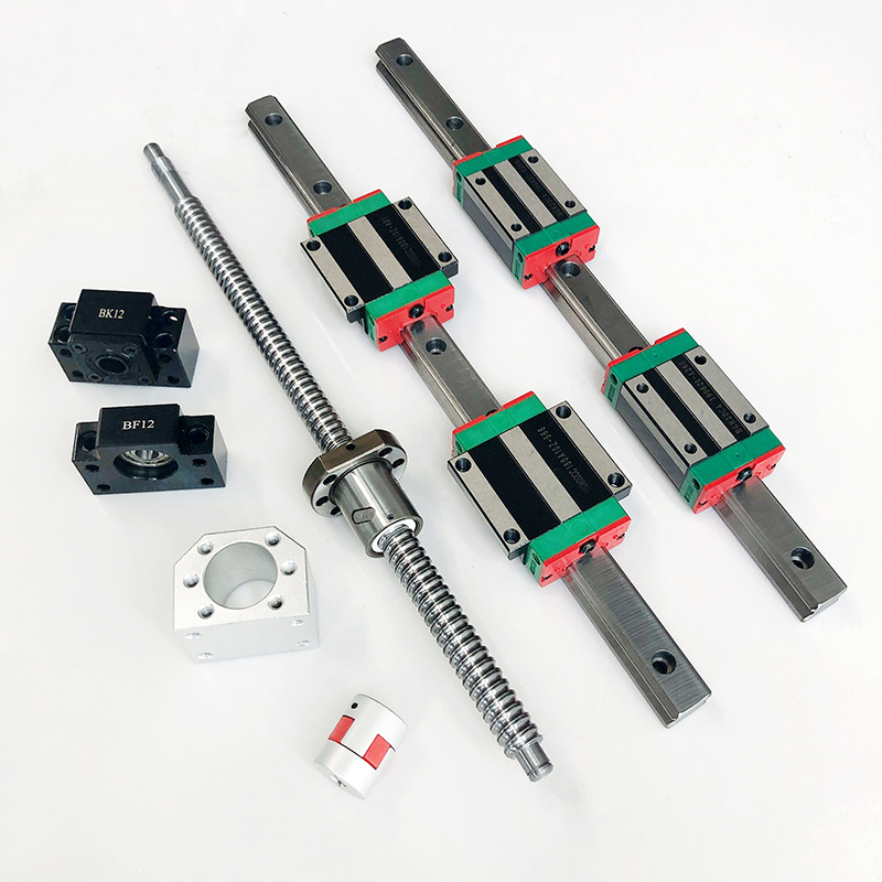 2 set HGR20 HGR15 Linear Guide - đánh giá và giá Hgr20 Linear Guide Rail Ballscrew Set
