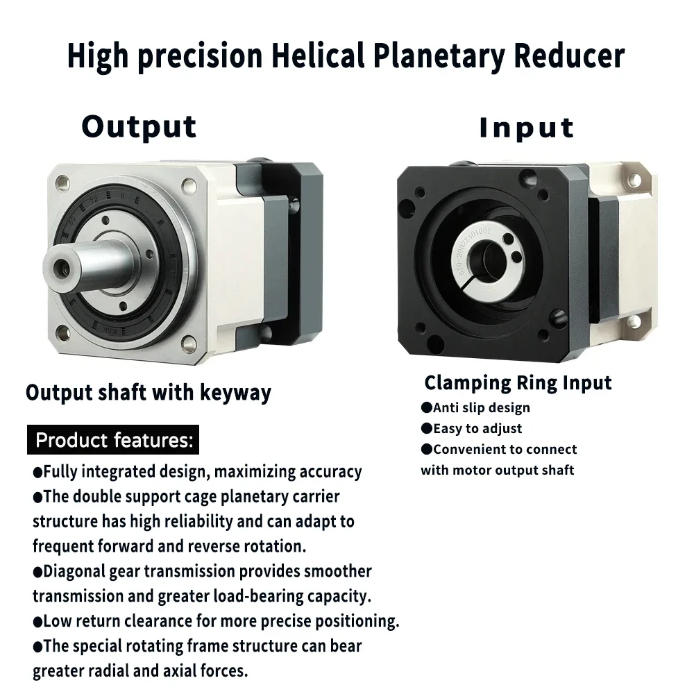 Helical Gear Nema23/Nema 34 Pl - đánh giá và giá Planetary Gearbox Reducer Nema 23 34
