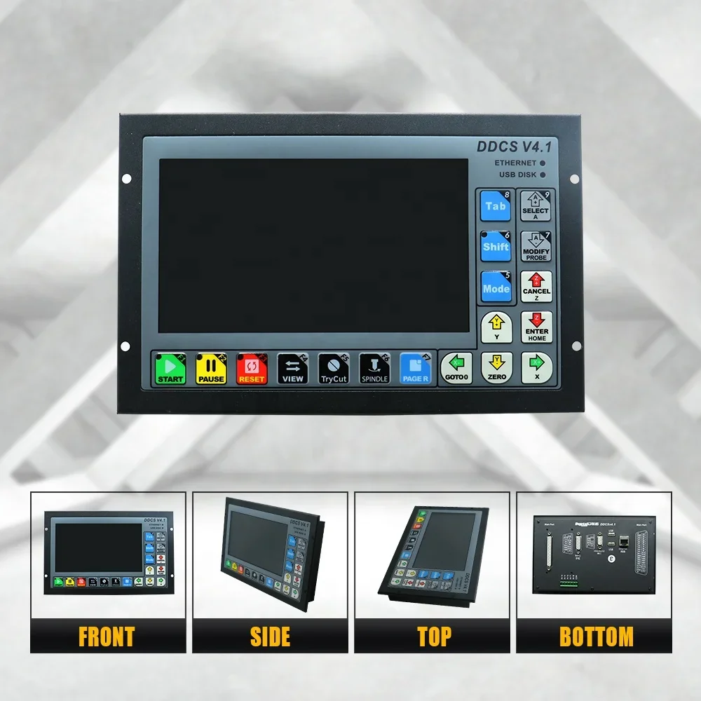 2026 HLTNC Newest DDCS V4.1 CN - đánh giá và giá Ddcs V4.1 4 Axis Cnc Offline Controller