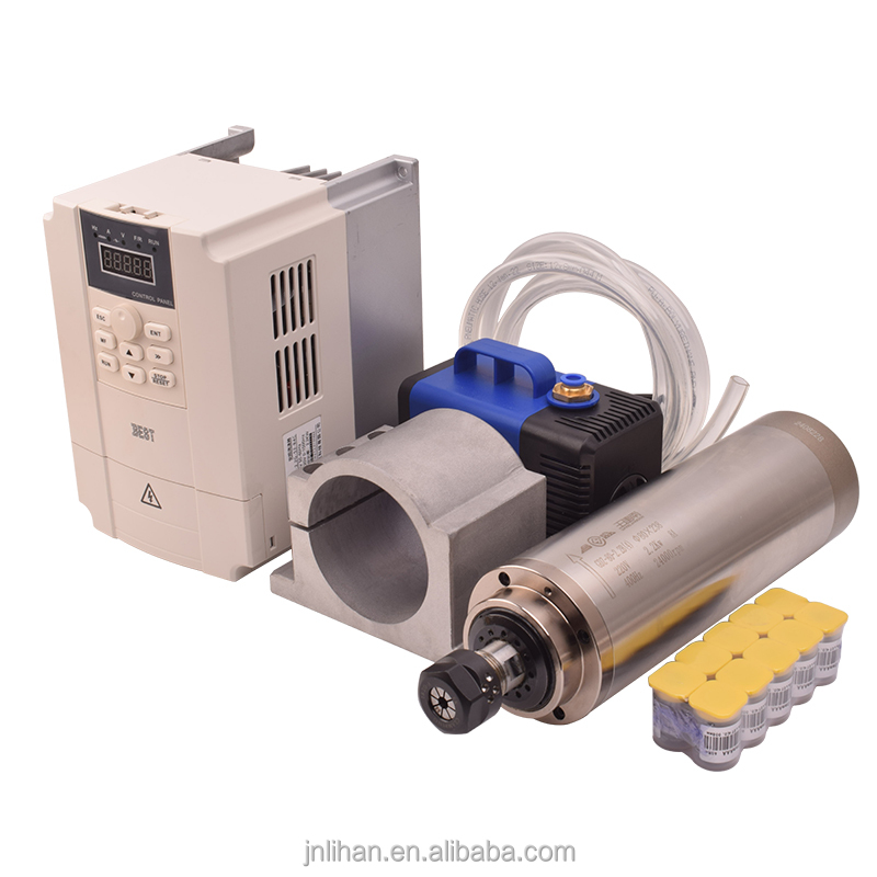 GDZ 2.2KW 220V Water Cooled CN - đánh giá và giá 2.2Kw Water Cooled Spindle Kit Vfd