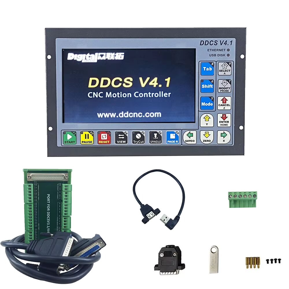 DDCS V4.1 Standalone Motion Co - đánh giá và giá Ddcs V4.1 4 Axis Cnc Offline Controller