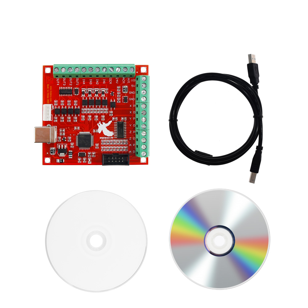Breakout Board CNC USB MACH3 4 - đánh giá và giá Mach3 Usb Cnc Controller 4 Axis 100Khz