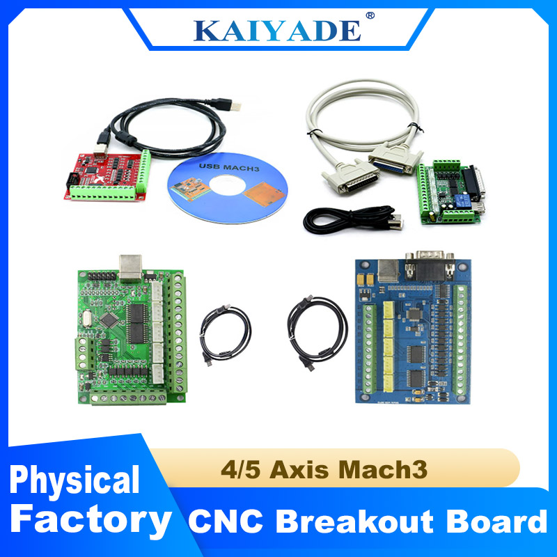 CNC Controller MACH3 System 4  - đánh giá và giá Mach3 Usb Cnc Controller 4 Axis 100Khz