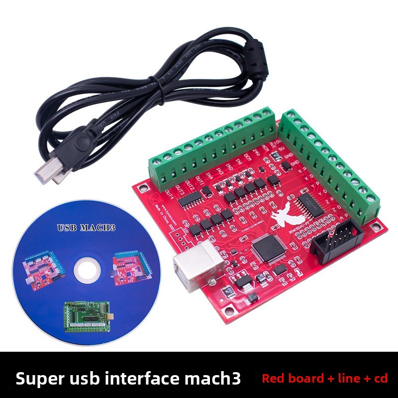 Breakout board CNC USB MACH3 1 - đánh giá và giá Mach3 Usb Cnc Controller 4 Axis 100Khz
